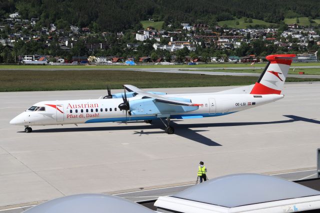 de Havilland Dash 8-400 (OE-LGI) - Austrian Dash 8 Farewell event at Innsbruck
