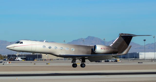 Gulfstream Aerospace Gulfstream V (N727PR) - N727PR 2000 GULFSTREAM AEROSPACE G-V s/n 613 - Las Vegas - McCarran International (LAS / KLAS)br /USA - Nevada,  January 11, 2019br /Photo: TDelCoro