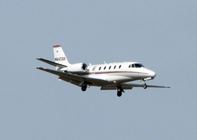 Cessna Citation Excel/XLS (N642QS) - At Shreveport Regional.