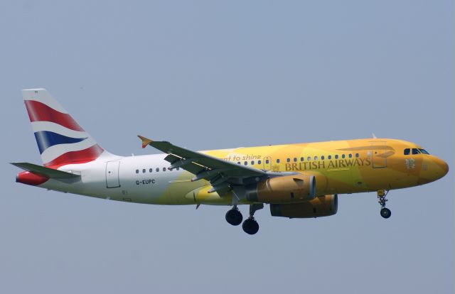 Airbus A319 (G-EUPC)