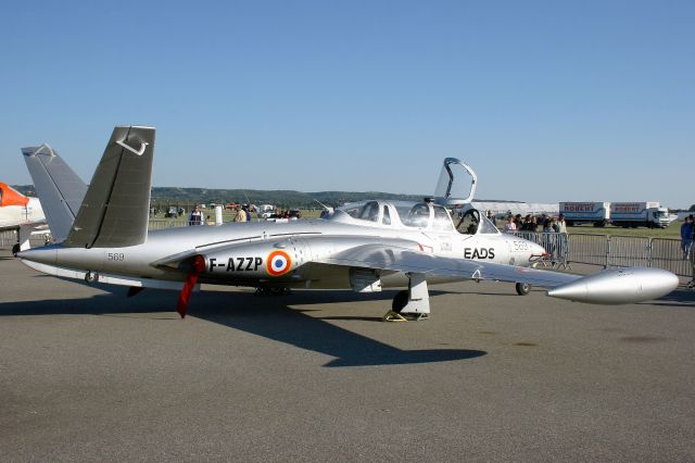 F-AZZP — - Fouga CM-170R Magister, Static Display, Salon de Provence Air Base 701 (LFMY) Open day 2013