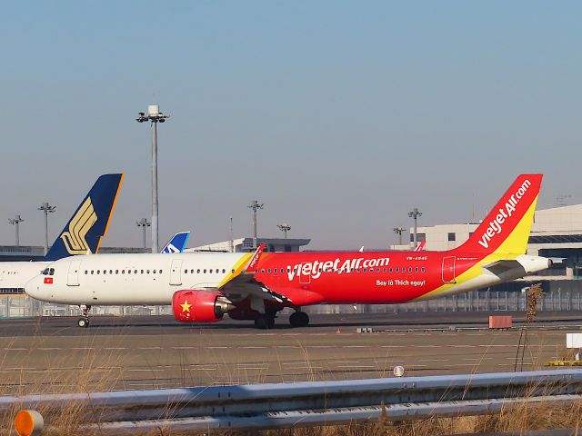 Airbus A321neo (VN-A646) - Photo taken on Jan 12, 2024.br /VJ823/12 NRT-SGN