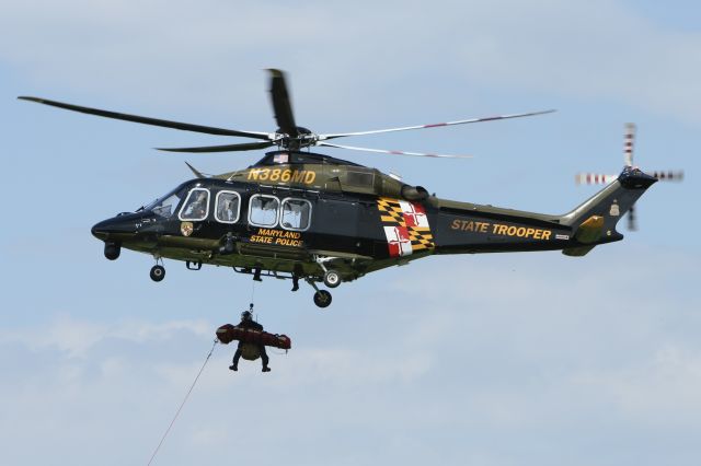 BELL-AGUSTA AB-139 (N386MD) - Hoist training 