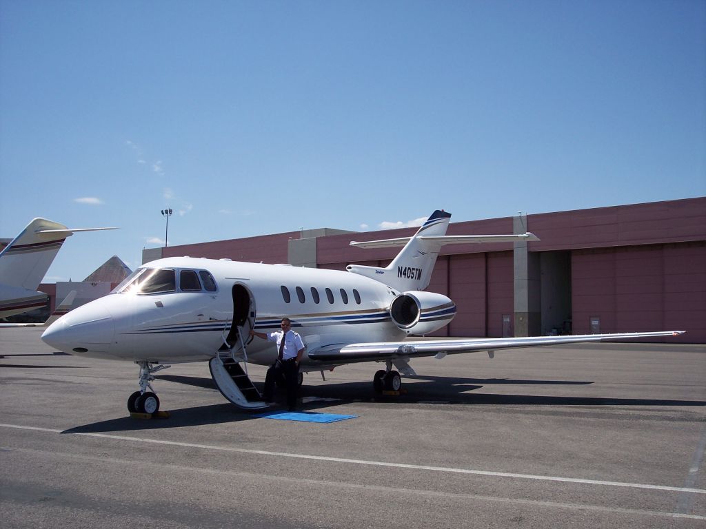 N405TM — - Rex Burns on the ramp in Las Vegas