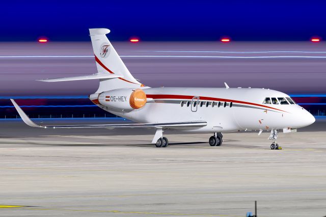 OE-HEY — - Tenerife Sur - Reina Sofia (TFS / GCTS) - Spainbr /br /Photo taken: February 19, 2023br /br /Operator: (Private)br /Type: Dassault Falcon 2000LXbr /Registration: OE-HEYbr /Serial: 260