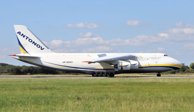 Antonov An-124 Ruslan (UR-82007) - adb an-124-100m ur-82007 landing at shannon from new york/stewart intl. 24/8/21.