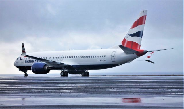 Boeing 737-800 (ZS-ZCA) - Santa Maria Island International Airport - LPAZ. December 17, 2021.