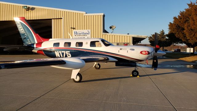 Piper Malibu Meridian (N175) - Correct plane type