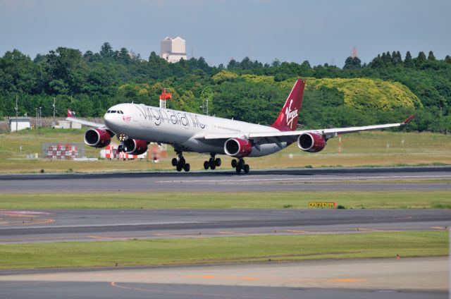 Airbus A340-600 (G-VEIL) - 2014/6/14