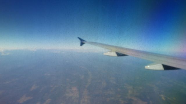 Airbus A320 (N344NW) - Flying over Ohio on the way to Washington Reagan
