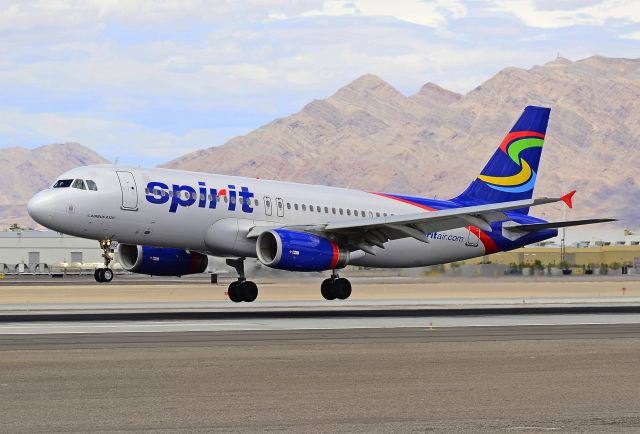 Airbus A320 (N602NK) - Spirit Airlines N602NK Airbus A320-232 C/N 4264  Las Vegas - McCarran International (LAS / KLAS) USA - Nevada, May 19, 2011 Photo: Tomás Del Coro