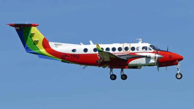 Beechcraft Super King Air 350 (SP-TPU) - Photo taken on  May 10, 2021