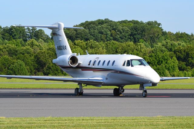 Cessna Citation III (N650RA) - JET VII PARTNERS LLC (Interstate Batteries) at KJQF - 6/5/18