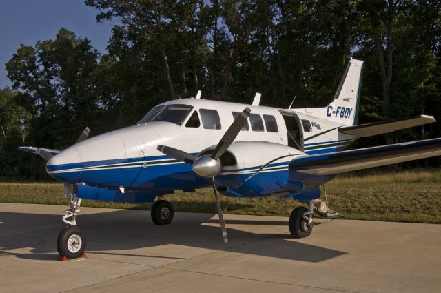 Beechcraft Queen Air (65) (C-FBOY) - On display in Washington D.C.