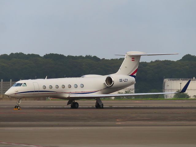 Gulfstream Aerospace Gulfstream V (OE-LCY) - Photo taken on Jul 21, 2023.