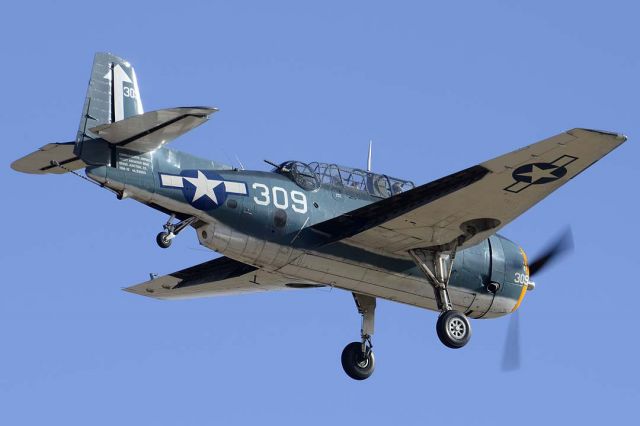 Grumman G-40 Avenger (N53503) - General Motors TBM-3E Avenger N53503 at Luke AFB on March 13, 2014.