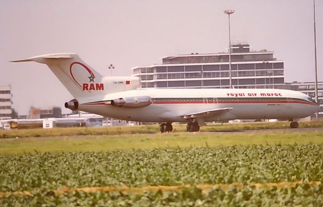 Boeing 727-100 (CN-RMR) - Royal Air Maroc B727-2B6 cn22377 sep81