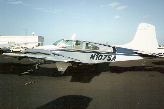 Beechcraft Travel Air (N107SA) - Seen here in Jan-92.  Registration cancelled 13-Aug-13.