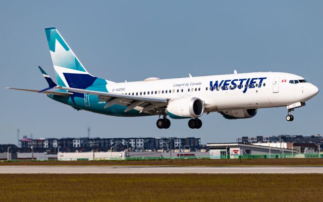 Boeing 737 MAX 8 (C-GZSG)