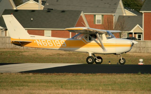 N66199 — - 1974 Cessna 150 still looking good and still used to train pilots.