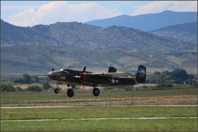 North American TB-25 Mitchell (13-0669) - Warbirds air show Loveland Colorado