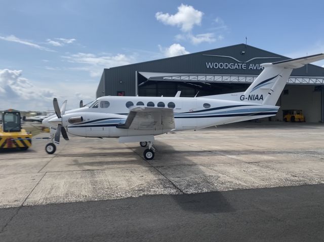 Beechcraft Super King Air 200 (G-NIAA) - 02-AUG-2021