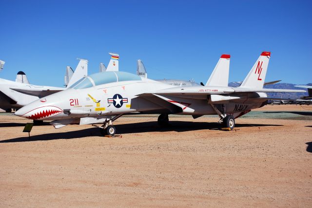 Grumman F-14 Tomcat (16-0684) - F-14 on display at the Pima Air and Space Museum, next to Davis-Monthan AFB.