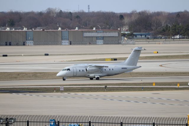 Fairchild Dornier 328JET (N100UJ) - Gray-white Ultimate Jetcharters Do-328JET here for the NFL Combine