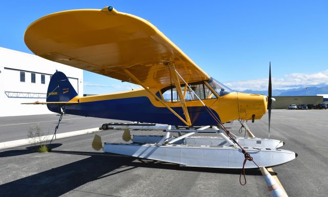 Piper L-18B Cub Special (N78601) - Piper PA-11 Cub Special N78601 in Anchorage