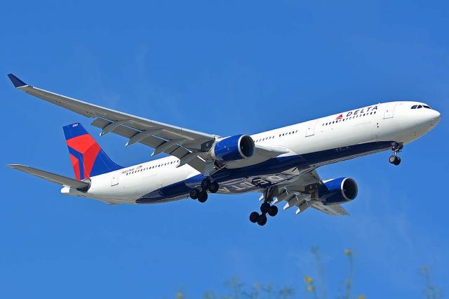 Airbus A330-300 (N807NW) - Delta Flight 1772 from Atlanta to Phoenix was flown by Airbus A330-323 N807NW on November 7, 2016. DAL1772 is normally flown by a 757. A330s are not often seen at Sky Harbor.