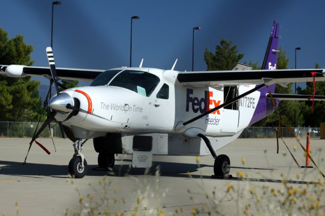 Cessna Caravan (N772FE) - Aircraft servicing, June 18, 2012