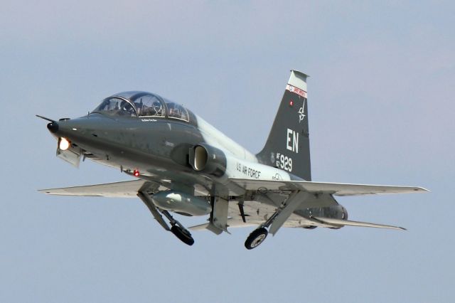 Northrop T-38 Talon (6714929) - A Northrop T-38C Talon from the 88th Flying Training Squadron (88 FTS) "Luky Devils", 80th Operations Group, Sheppard AFB, TX adeparting Toledo on Friday 13 Sep 2019..