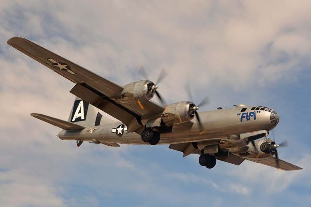 Boeing B-29 Superfortress (N529B) - Boeing B-29 Superfortress N529B Fifi at Deer Valley, Arizona on February 26, 2015