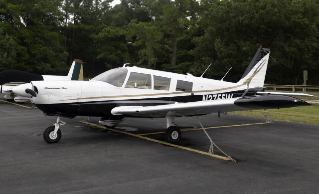 Piper Saratoga (N3755W) - Standing on the airfield when taking this shot. Plane is on the ground.