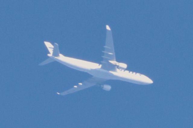 Airbus A330-300 (OH-LTM) - OH-LTM Airbus A-330-302 Finair FIN15 De Helsinki HEL vers New York JFK Altitude 11582 Mètres Vitesse 848 Km/H. Survolant le fleuve St-Laurent QC. à Lavaltrie 07-08-2024 à 18:30.