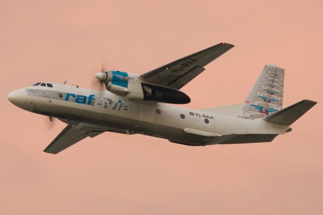 Antonov An-26 (YL-RAA) - sunrise