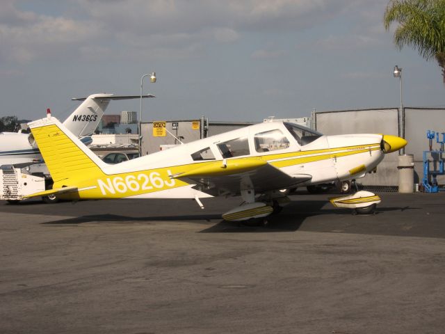 Piper Cherokee (N6626J) - Parked at Santa Ana