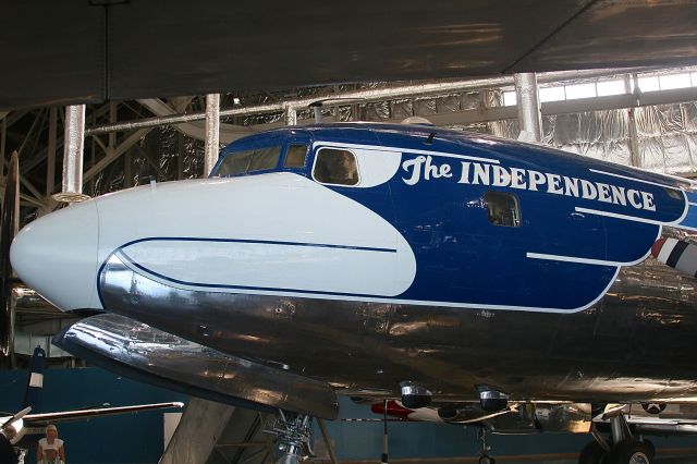 — — - USAF C-118 "The Independence" at the USAF Museum 9-28-2007