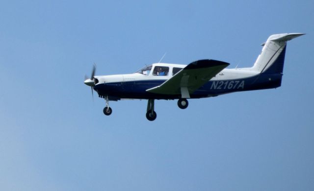 Piper Saratoga/Lance (N2167A) - On final is this Piper Saratoga/Lance in the Autumn of 2018.