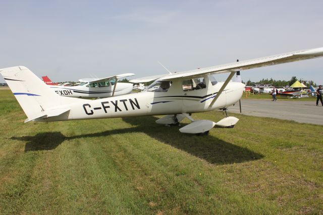 C-FXTN — - C-FXTN Cessna 152 RVA Aéroport de Sherbrooke QC. CYSC 16-06-2018.