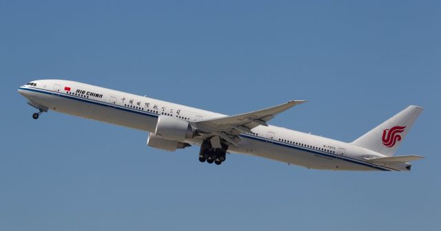 BOEING 777-300ER (B-7973) - Spotted at KLAX on August 9, 2020