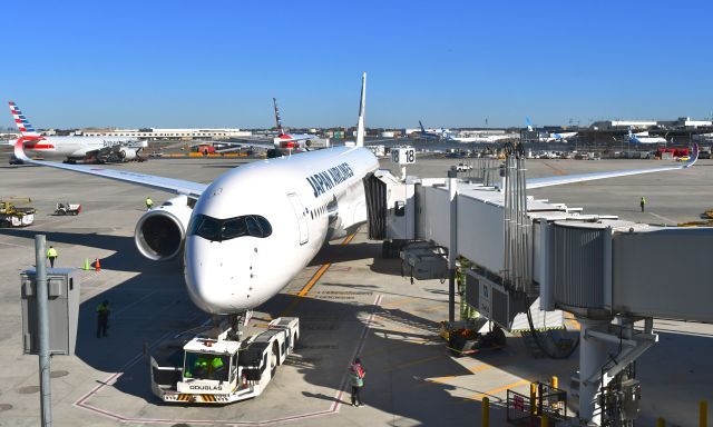 Airbus A350-1000 (JA02WJ) - Japan Airlines Airbus A350-1041 JA02WJ in New York JFK