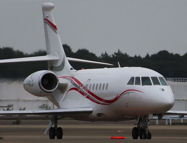 Dassault Falcon 2000 (F-HALG) - I took this picture on Aug 28, 2019.