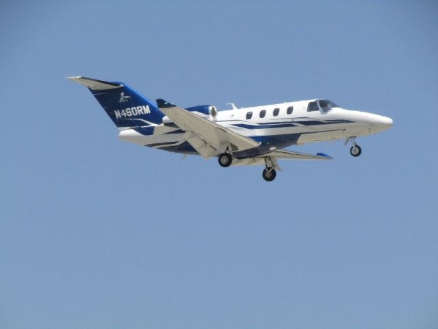 Cessna Citation M2 (N460RM) - Landing RWY 20R