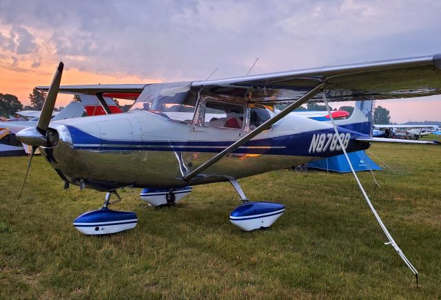 Cessna Skyhawk (N8783B) - Right before the storm hit 6am 7/26/23