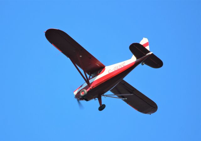 C-GUVC — - C-GUVC STINSON VOYAGEUR 10-A  survolant la ville de Lavaltrie QC. le 14-08-2022 à 17:35