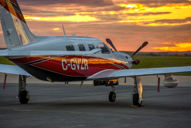 Piper Malibu Meridian (C-GVZR) - Piper M500 at the Grande Prairie Airport Swan Aero Base