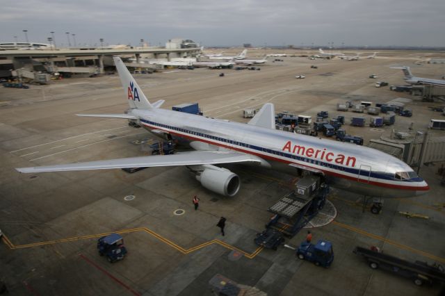 BOEING 767-300 (N369AA) - December 31, 2006 - parked at Dallas/Fort Worth