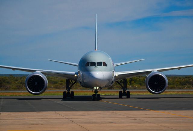 Boeing 787-8 (QTR1373) - Arriving in Namibia