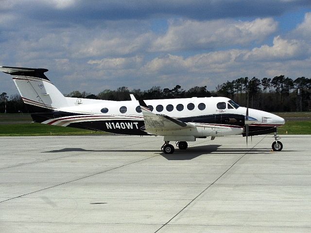 N140WT — - Raytheon B300 on Ramp at Grand Strand Airport (KCRE) in North Myrtle Beach, SC on 3/28/2015.